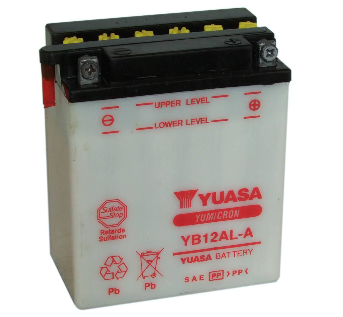Yuasa YB12AL-A 12V Motorbike Battery