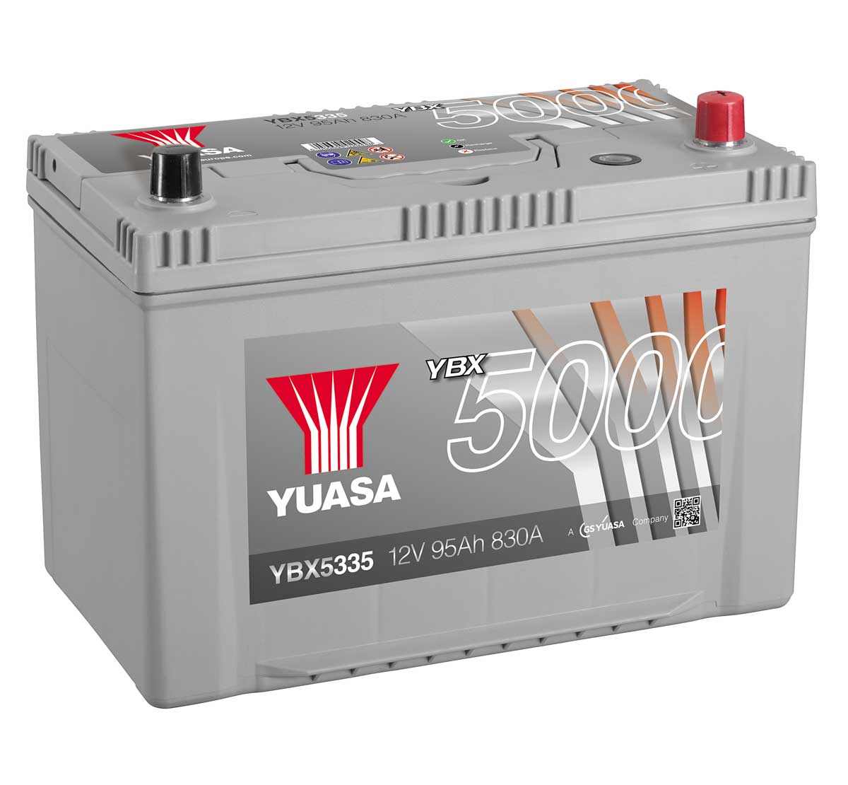 Yuasa YBX5335 12V Car Battery MDS Battery