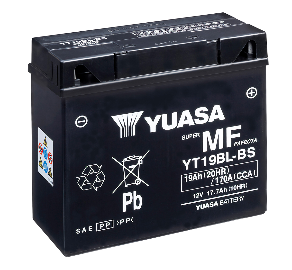 Yuasa YT19BL-BS BMW Motorcycle Battery