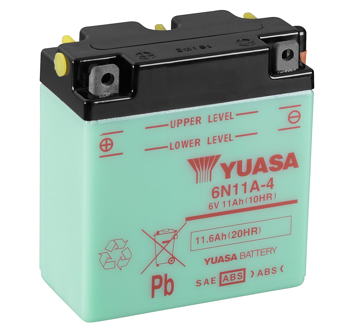Yuasa 6N11A-4 6V Motorcycle Battery