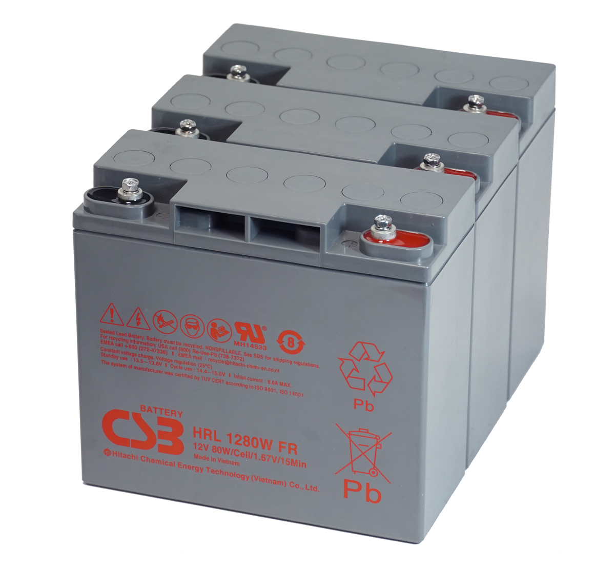 Battery Kit for EMC VNX7500 078-000-050 - HRL1280W