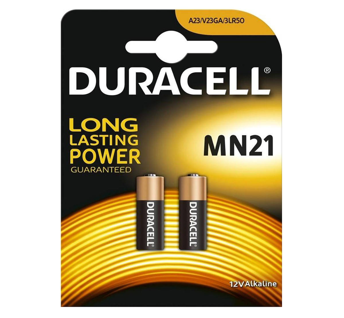 Duracell MN21 12V Alkaline Battery (Pack 2)
