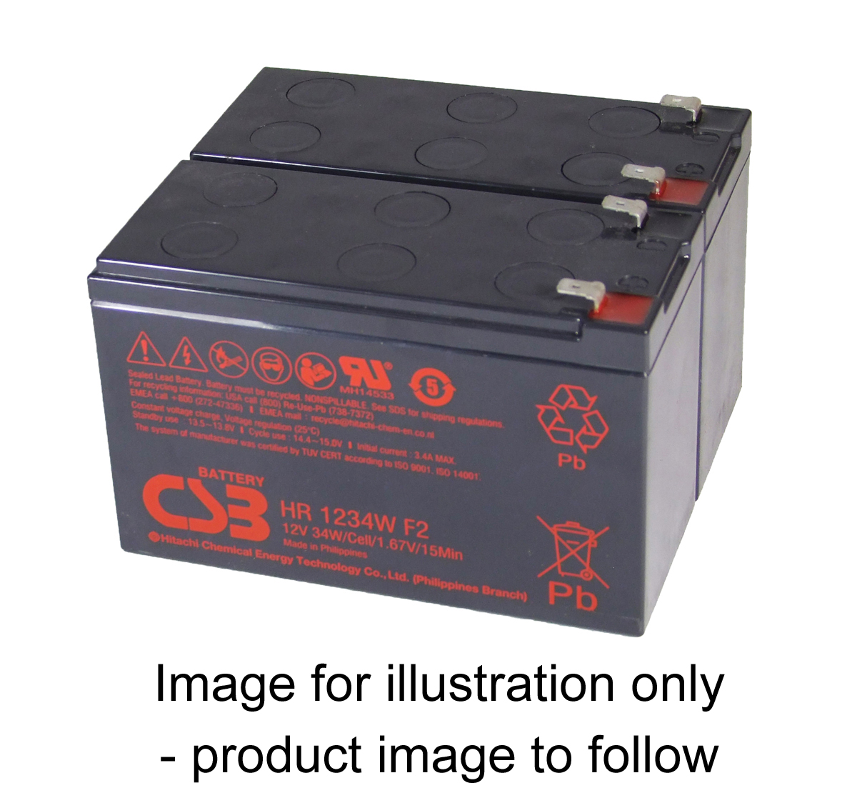 MDSV203 UPS Battery Kit - Replaces APC RBCV203