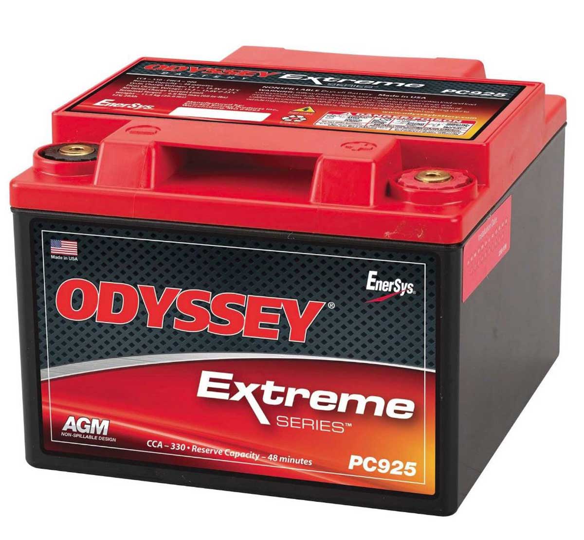 Odyssey ODS AGM28L PC925 Extreme Racing 35 Starter Battery