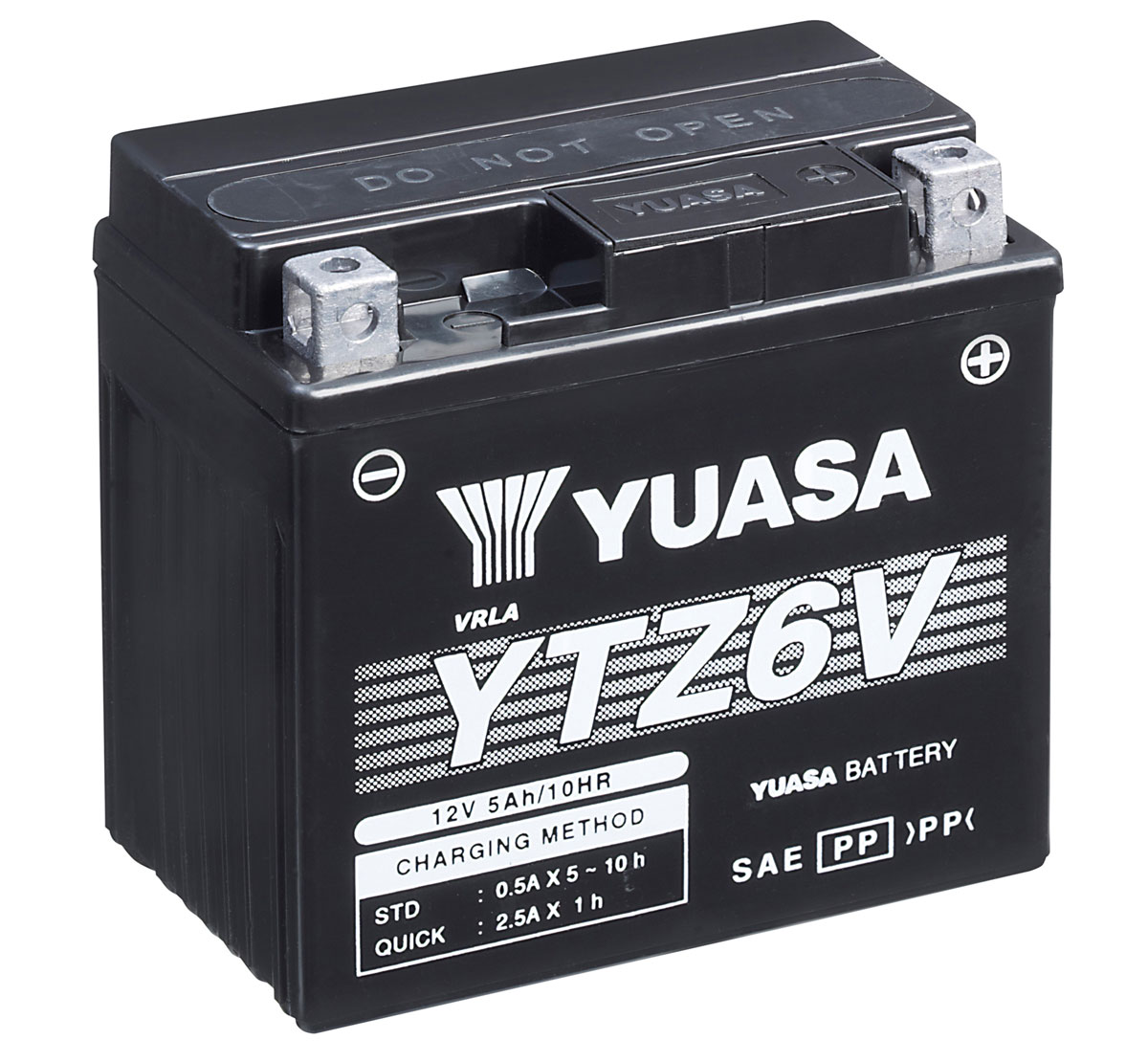 Yuasa YTZ6 12v 5Ah Motorbike Battery