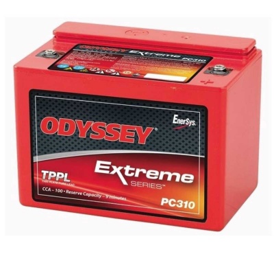 Odyssey PC310 Extreme Racing 8 Starter Battery