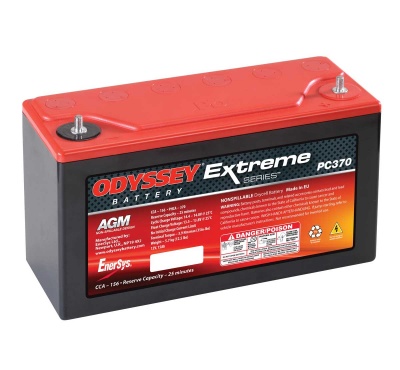 Odyssey PC370 Extreme Racing 15 Starter Battery
