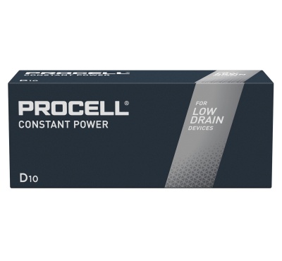 Duracell Procell MN1300 D Box 10 Alkaline Battery