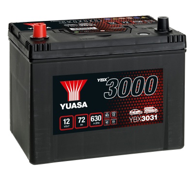 Yuasa YBX3031 031 Size 12V 70Ah Car Battery