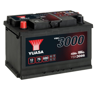 Yuasa YBX3086 12V 75Ah 086 Car Battery