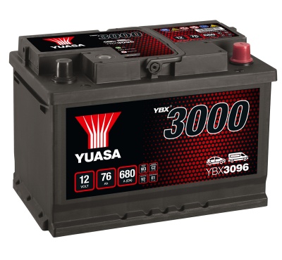 Yuasa YBX3096 12V 75Ah 096 Car Battery