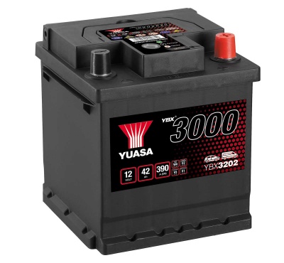 Yuasa YBX3202 12V 202 Size Sealed Car Battery