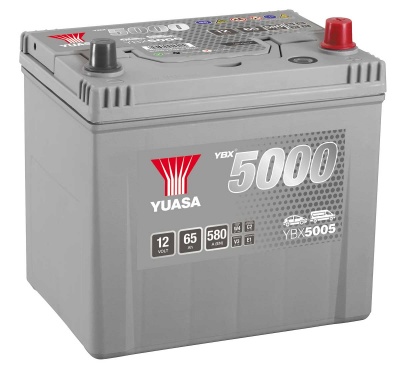Yuasa YBX5005 Silver 12V 005 SMF Car Battery
