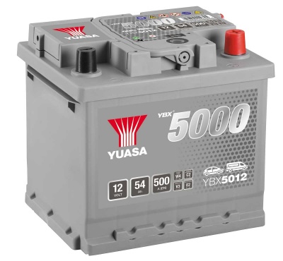 Yuasa YBX5012 Silver 12V 012 Car Battery