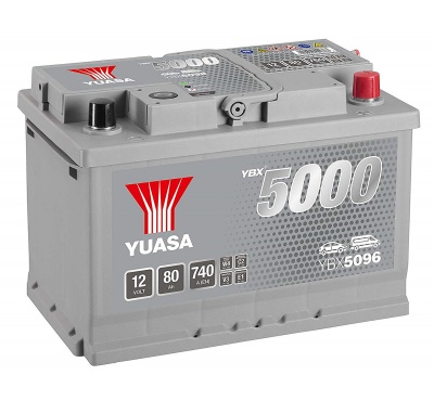 Yuasa YBX5096 Silver 12V 096 Car Battery
