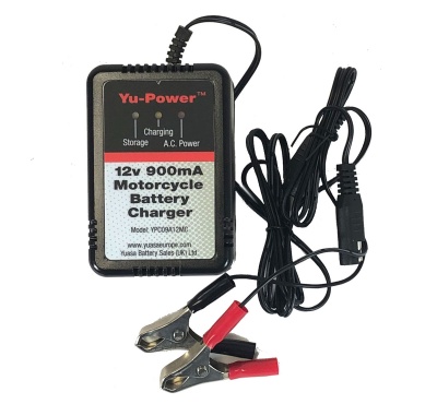 Yuasa Yu-Power YPC09A12MC 12V 900mA Battery Charger