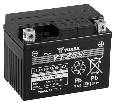 YTZ5S Yuasa Motorcycle Battery