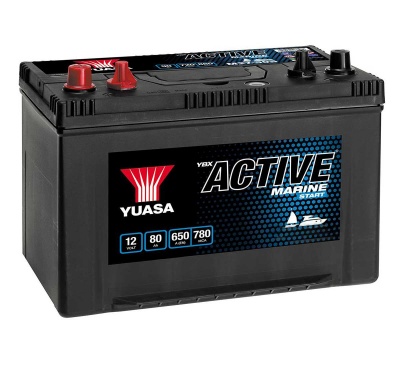 Yuasa YBX Active M27-90S 90Ah Marine Battery