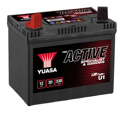 Yuasa YBX Active U1 Lawn Mower Battery